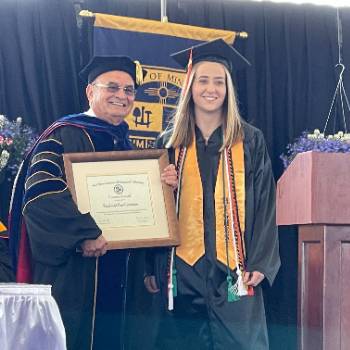 Interim President Lopez, Kayleigh Rae Cameron